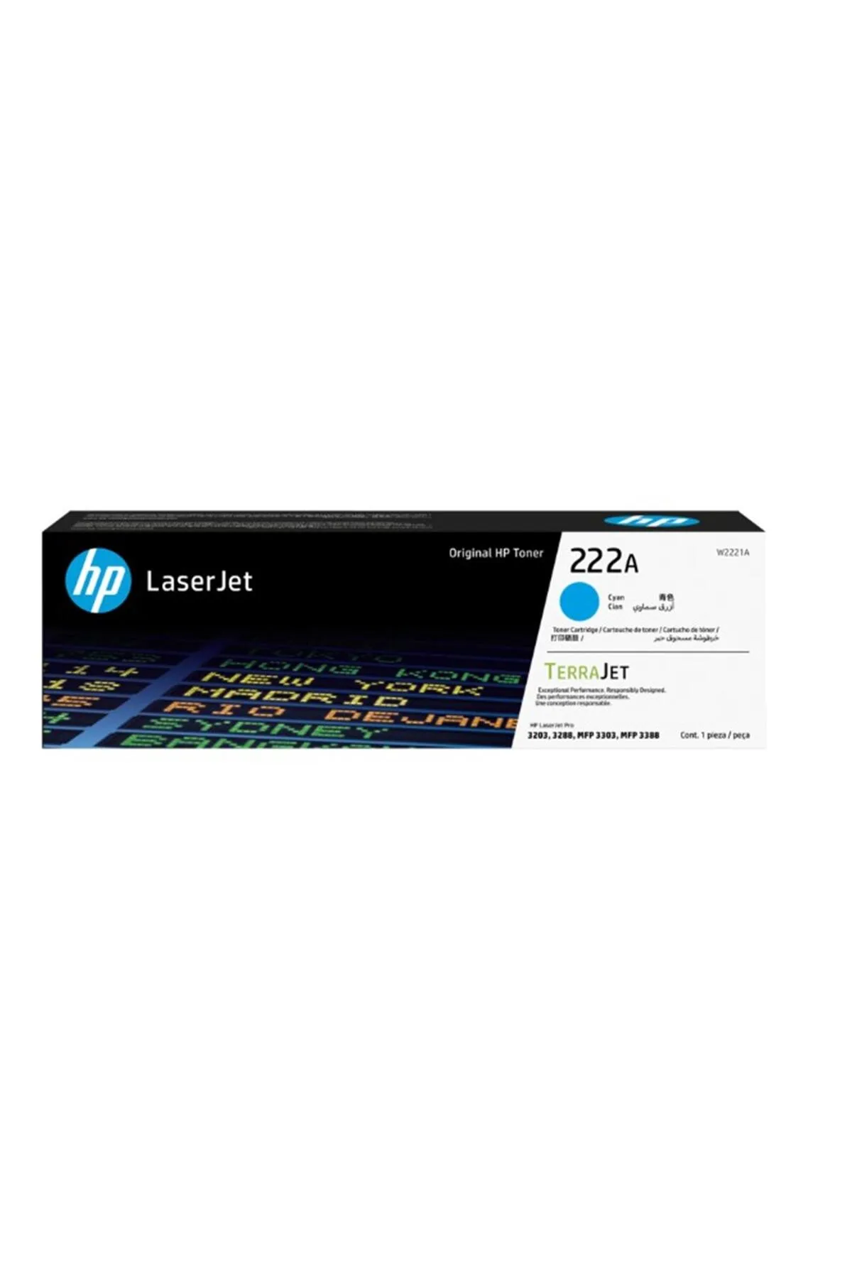 HP 222a Cyan Mavi 1.200 Sayfa Toner W2221a