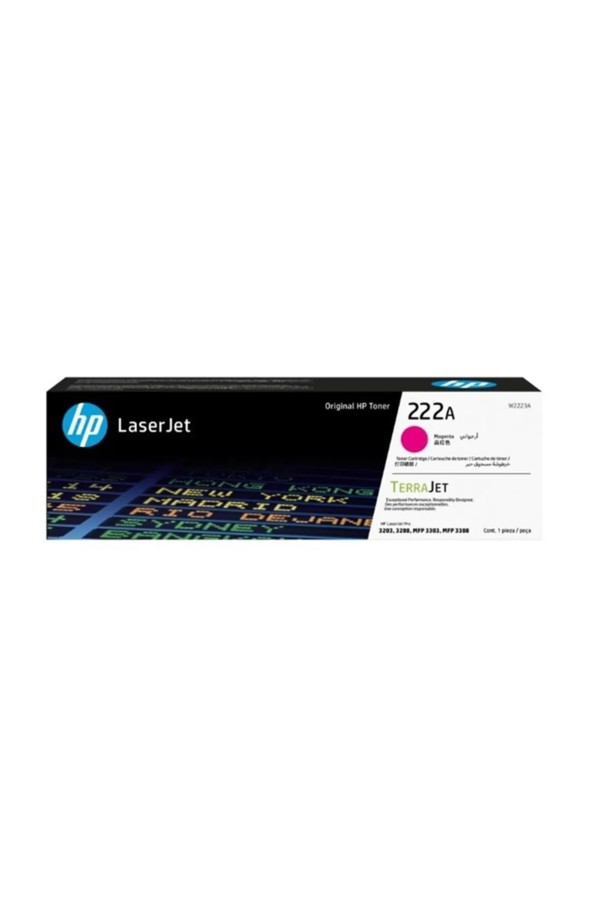 HP 222a Magenta Kırmızı 1.200 Sayfa Toner W2223a