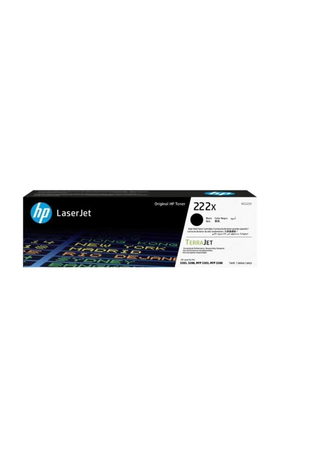 HP 222x Black Siyah 3.200 Sayfa Toner W2220x