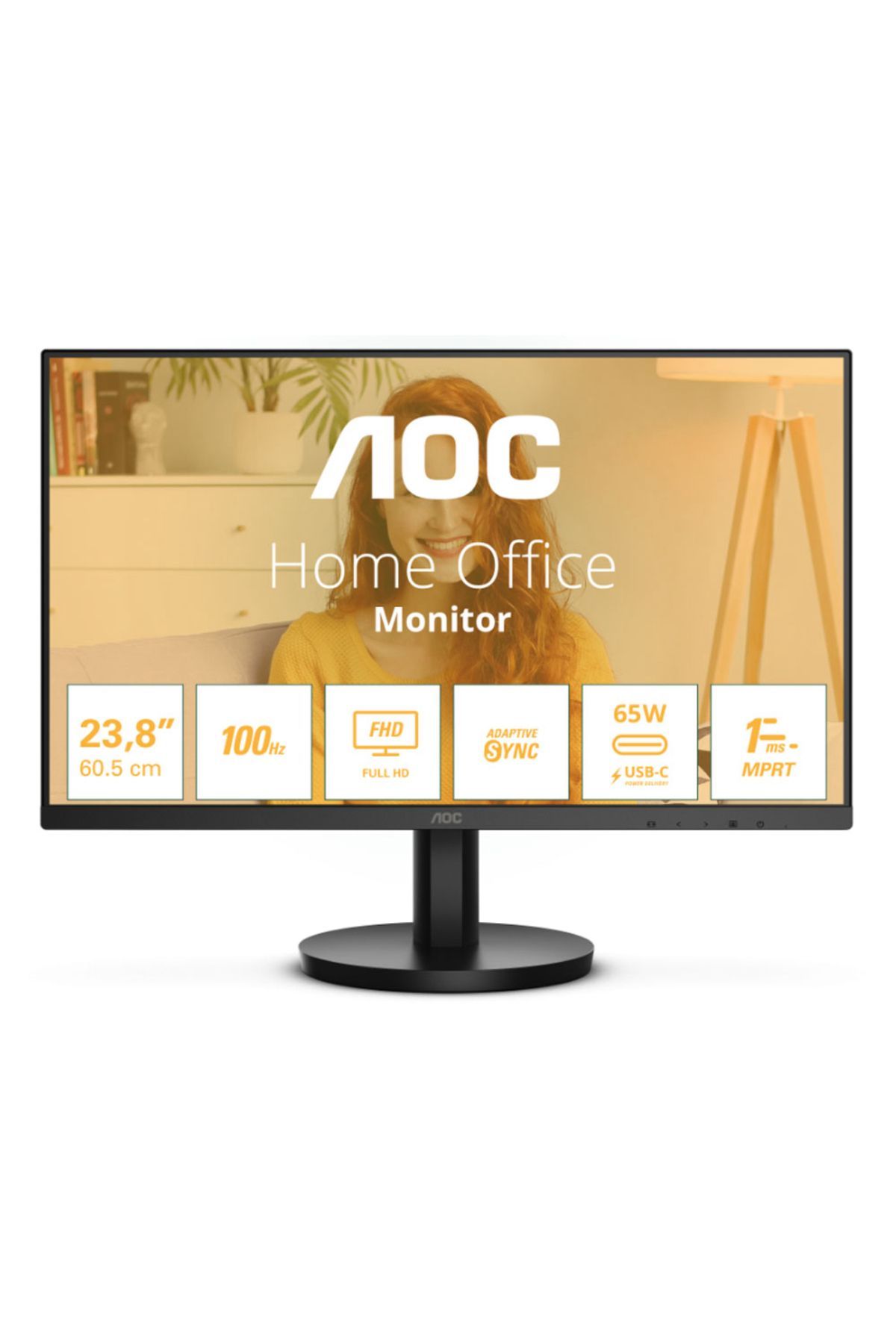 AOC 23.8 24b3ca2 Fhd 1ms 100hz Hdmi Ips Montör