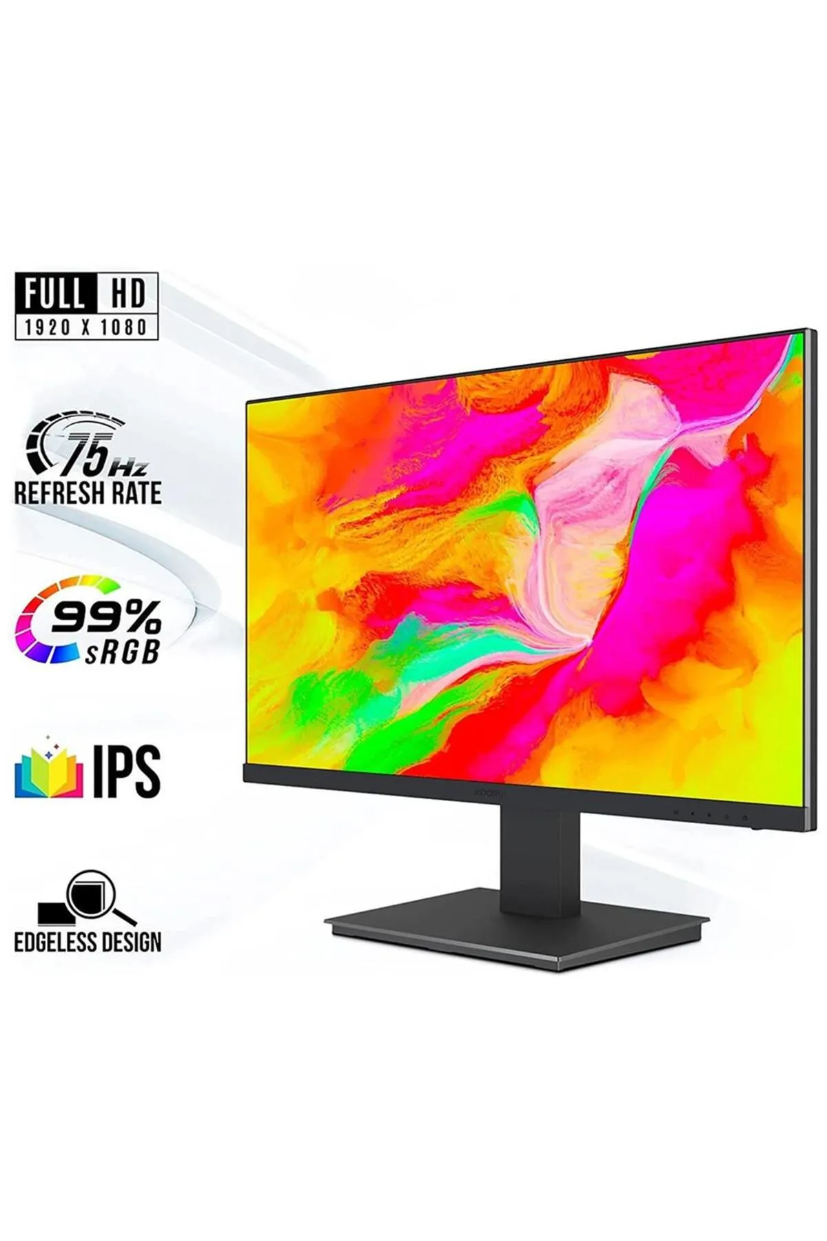 Koorui 23.8" 24n1 75hz 5ms Fhd Ips (HDMI, VGA) Monitör