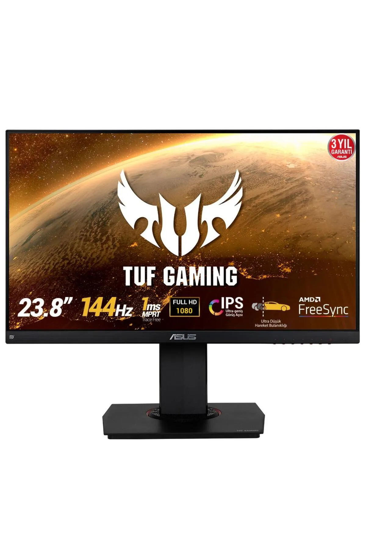 Asus 23.8" Ips Tuf Gamıng Vg249q 1ms 144hz Hdmı-dp Pıvot Gamıng Monitör