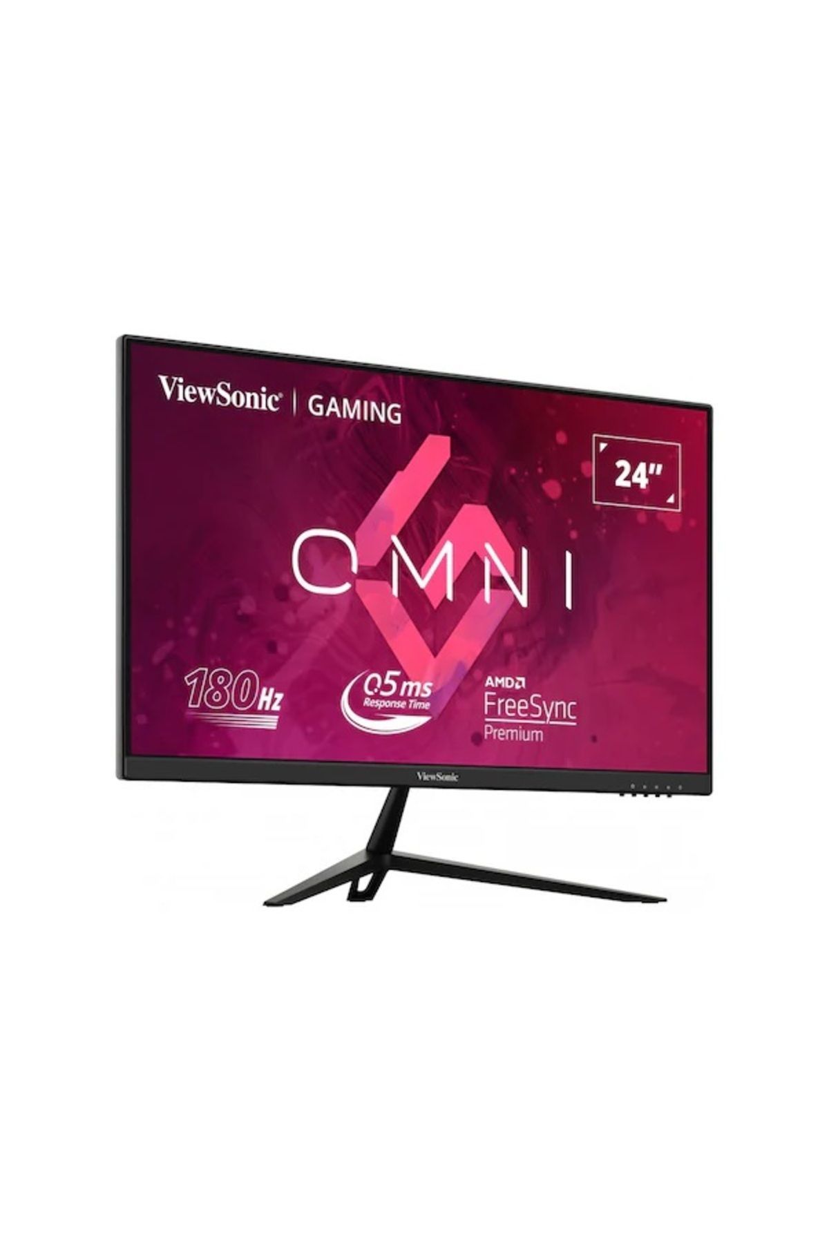 ViewSonic 23.8" Vx2428 0.5ms 180hz Ips Fhd Hdmı Dp 3kenar Cercevesız Freesync Gamıng Monıtor