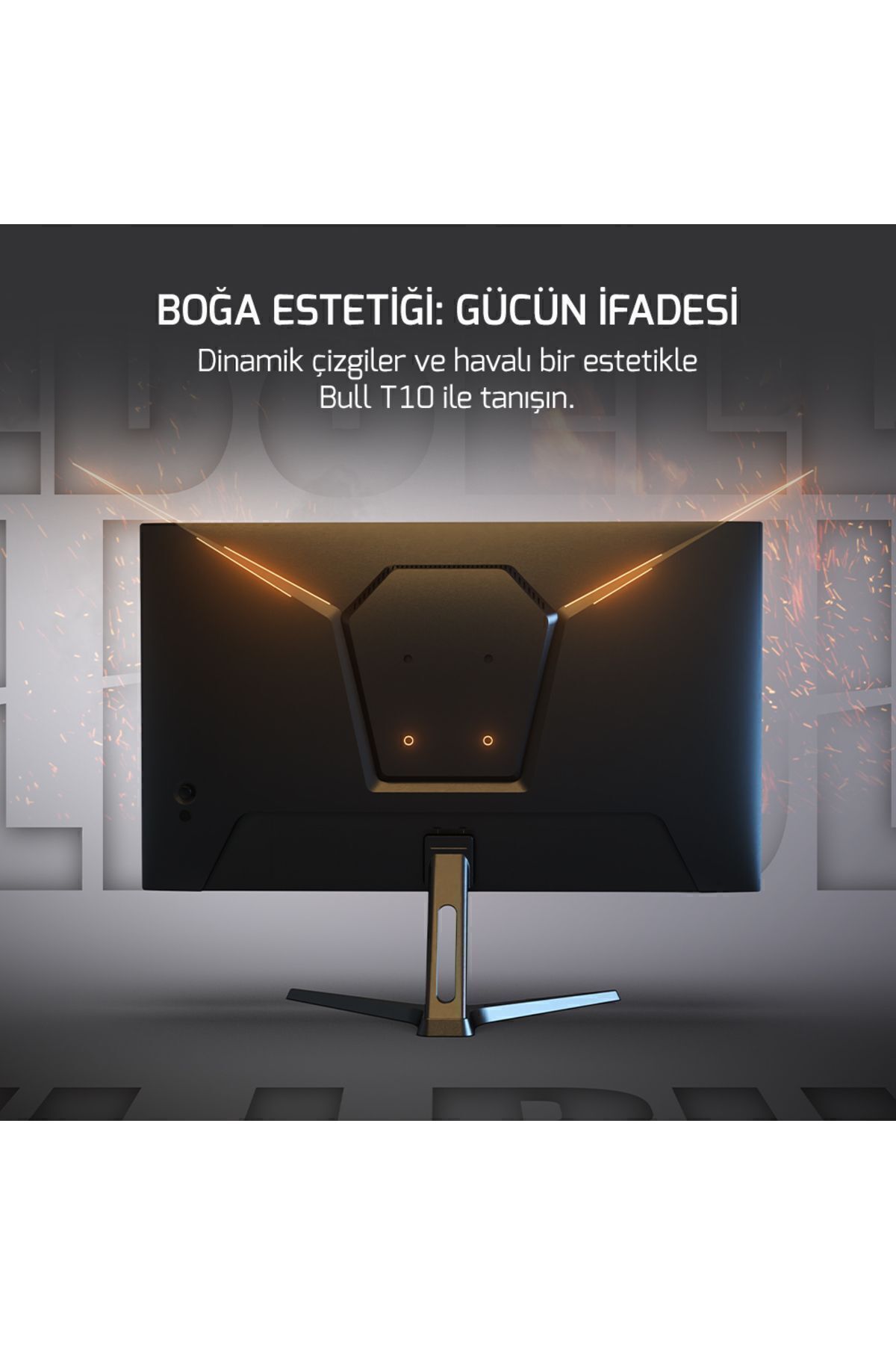 Gamepower 24'' Bull T10 Flat Ips 180hz 0.5ms Fhd Gaming Monitör (SIFIR ÖLÜ PİKSEL GARANTİLİ)