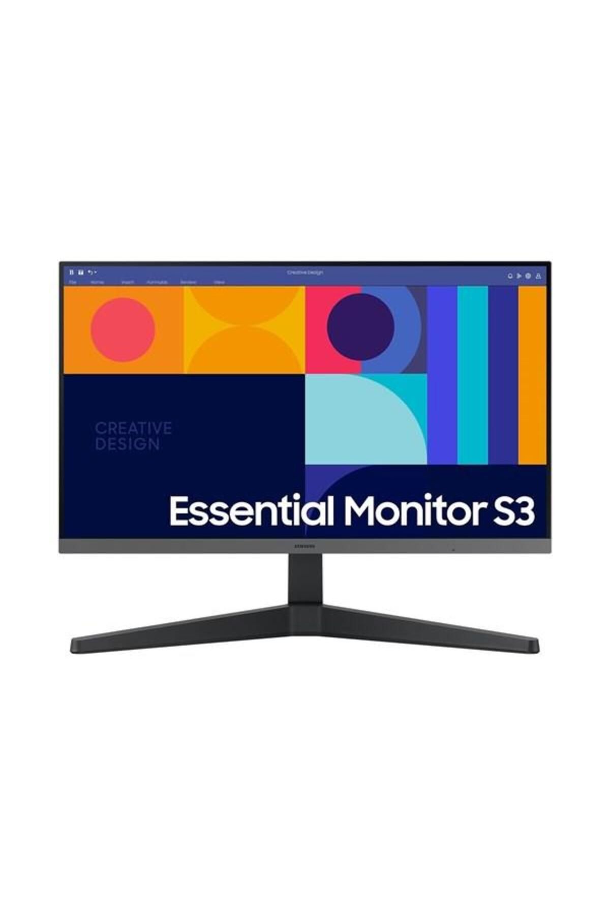 Samsung 24" Ips Ls24c332gauxuf 1ms 100hz Hdmı Ev Iş Monitörü