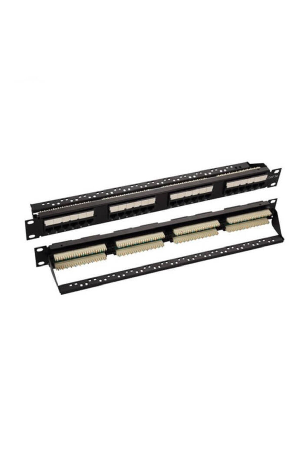 WOZLO 24 Port Cat6 Patch Panel Dolu