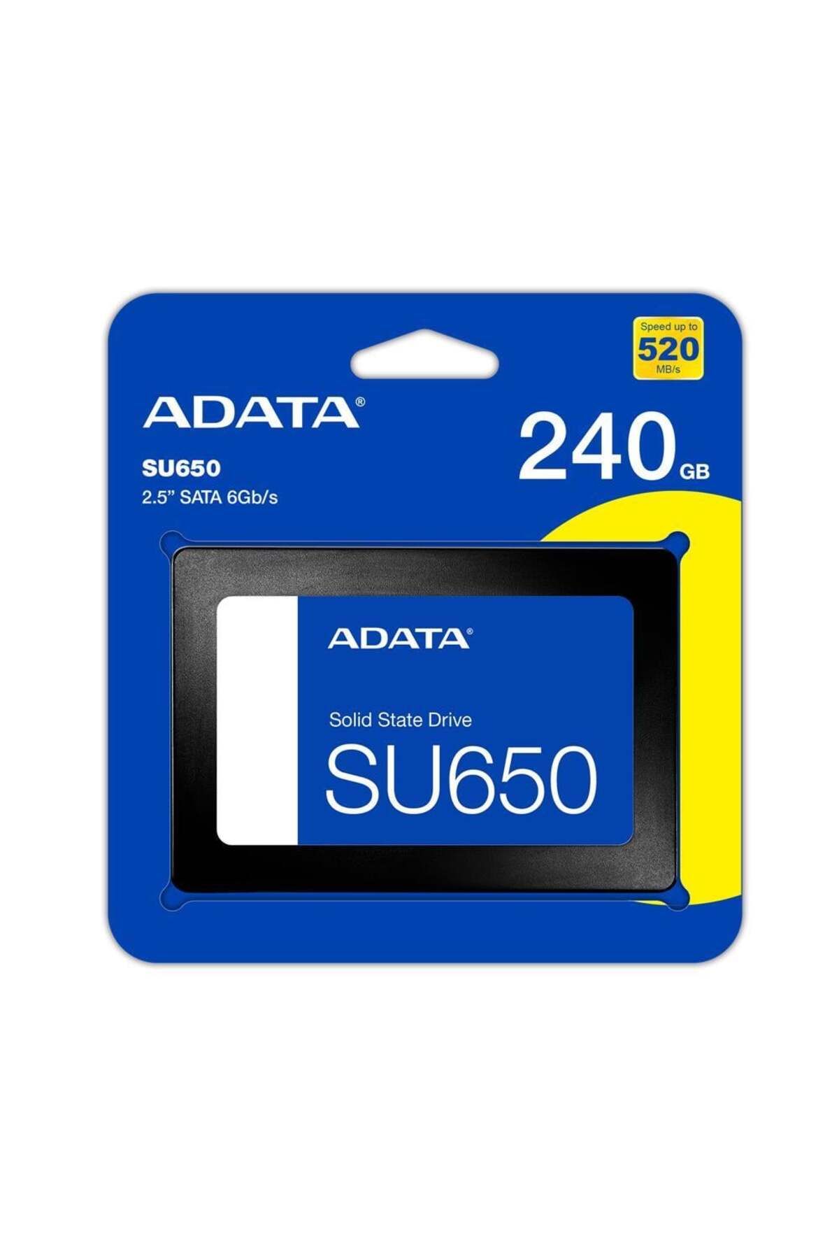 Adata 240gb 2.5" Su650 520-450mb-s Asu650ss-240gt-r Ssd Harddisk