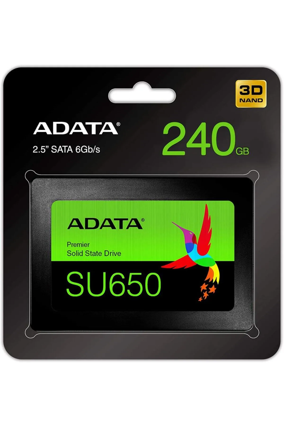 Adata 240gb 2.5" Su650 520/450mb/s Asu650ss-240gt-r Ssd