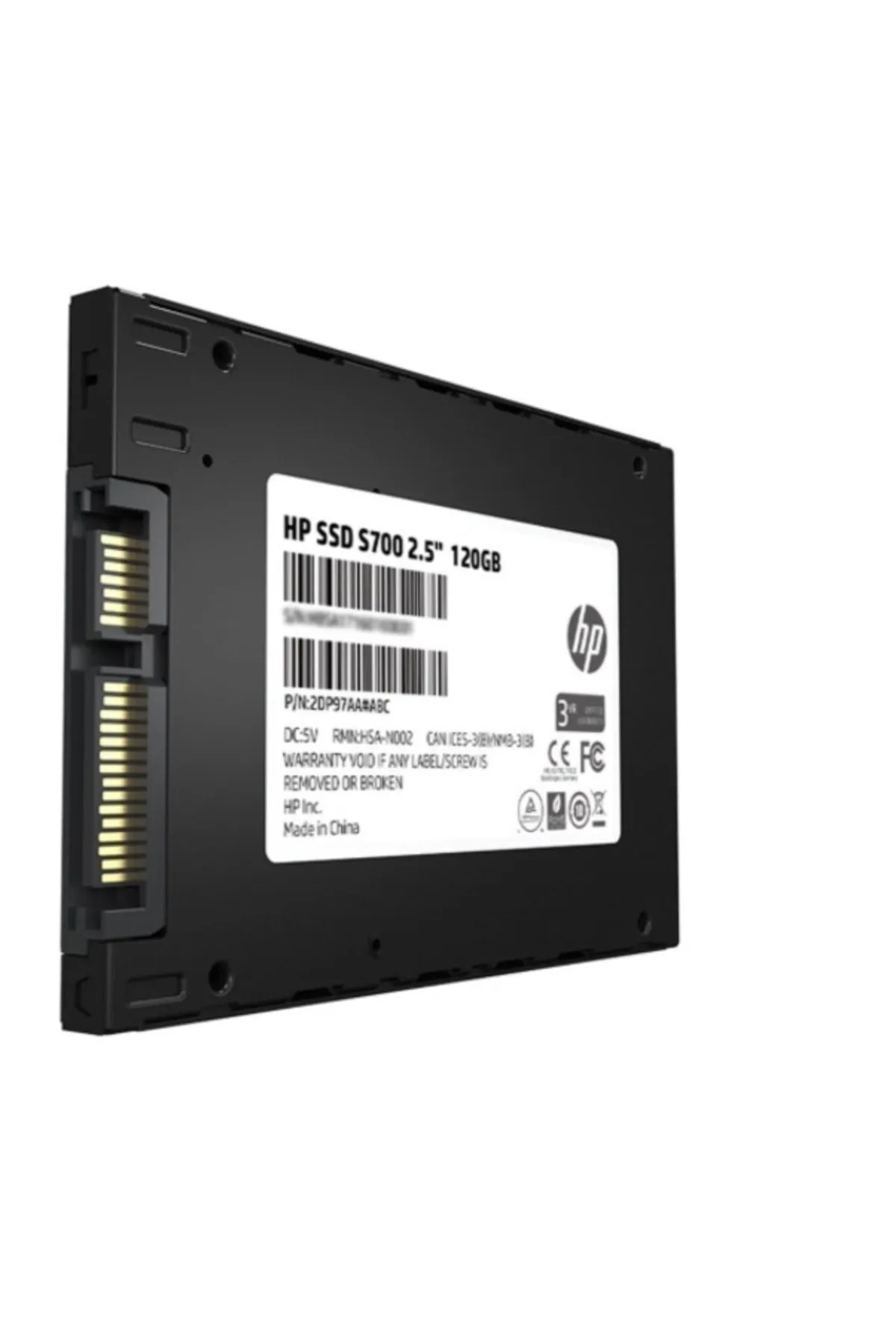 HP 240gb 550/480mb/s Sata 3 2.5" Ssd