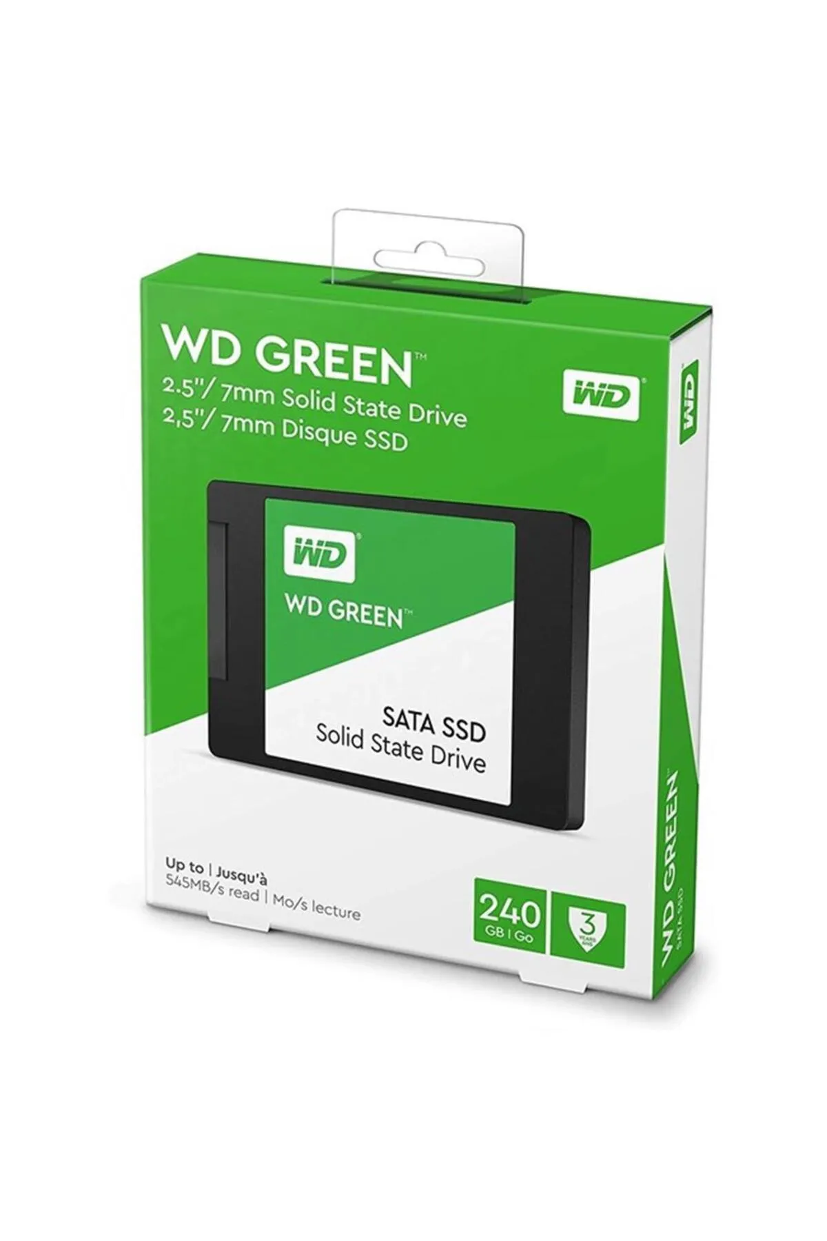 WD 240gb Green 3d Nand 2.5'' 545/465mb/s S240g3g0a Ssd