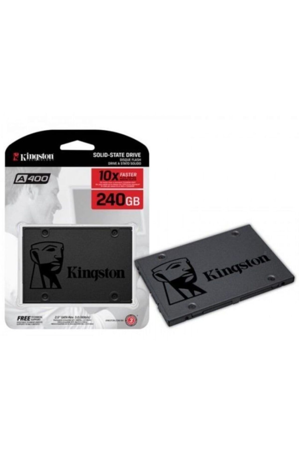 Kingston 240gb Kıngston A400 500/350mbs Ssd Sa400s37/240g