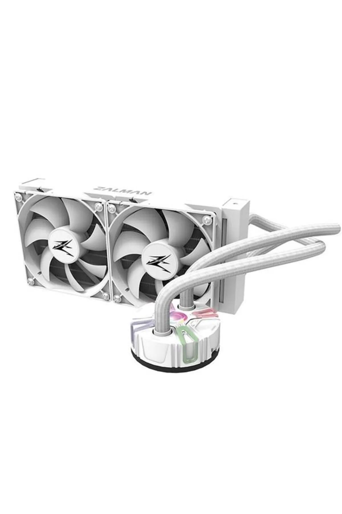 Genel Markalar 240mm Reserator5-z24-wh Rgb Sıvı Soğutmalı Am5-1700p Işlemci Fanı Beyaz