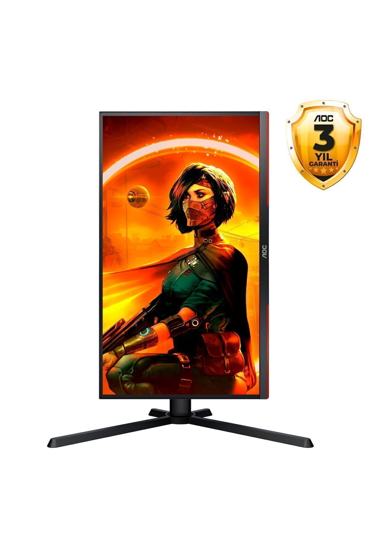 AOC 24.5" 25g3zm/bk 240hz 0.5ms Hdmı Dp Adaptivesync Fhd Va Gaming Monitör