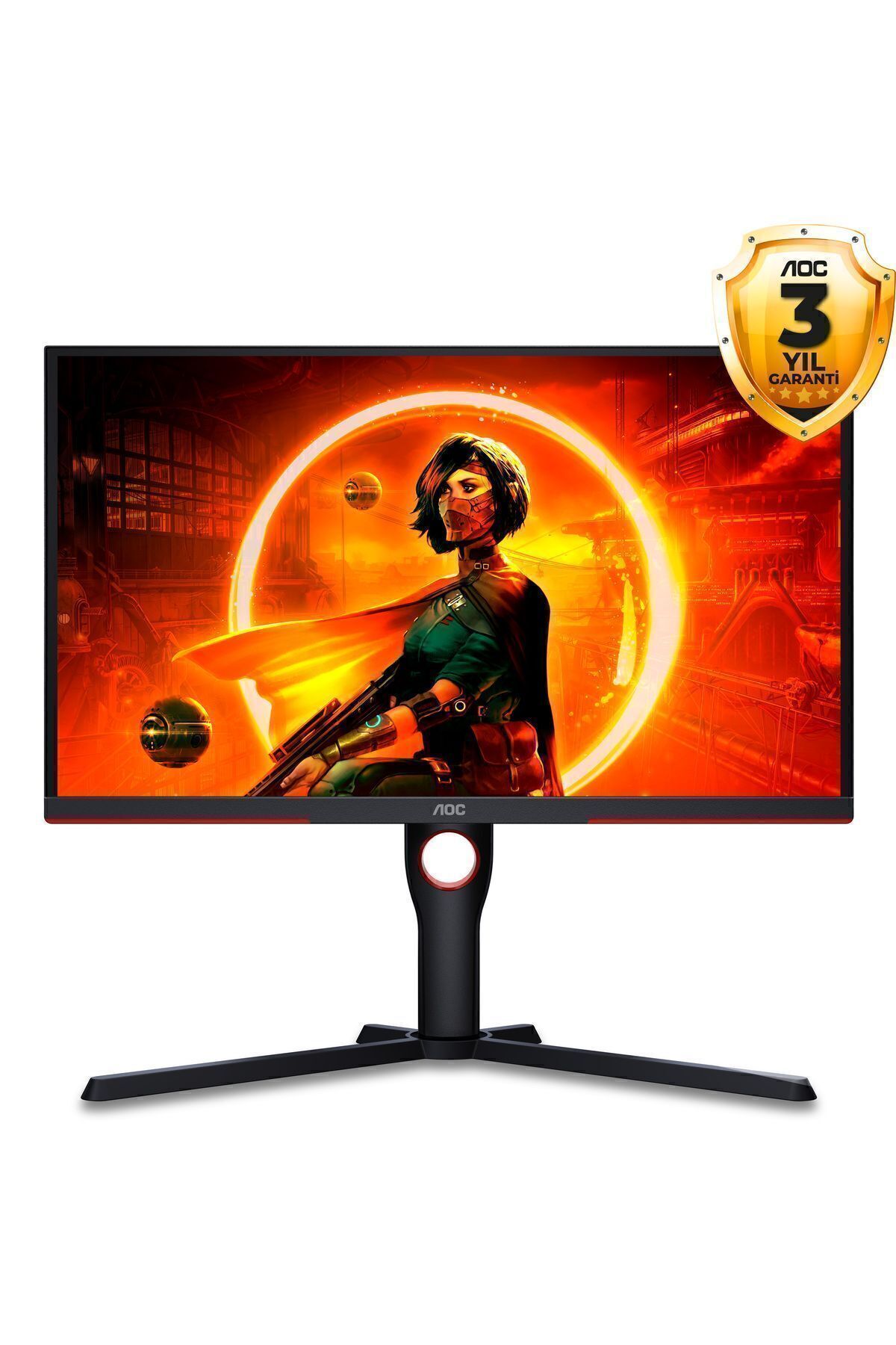 AOC 24.5" 25g3zm/bk 240hz 0.5ms Hdmı Dp Adaptivesync Fhd Va Gaming Monitör