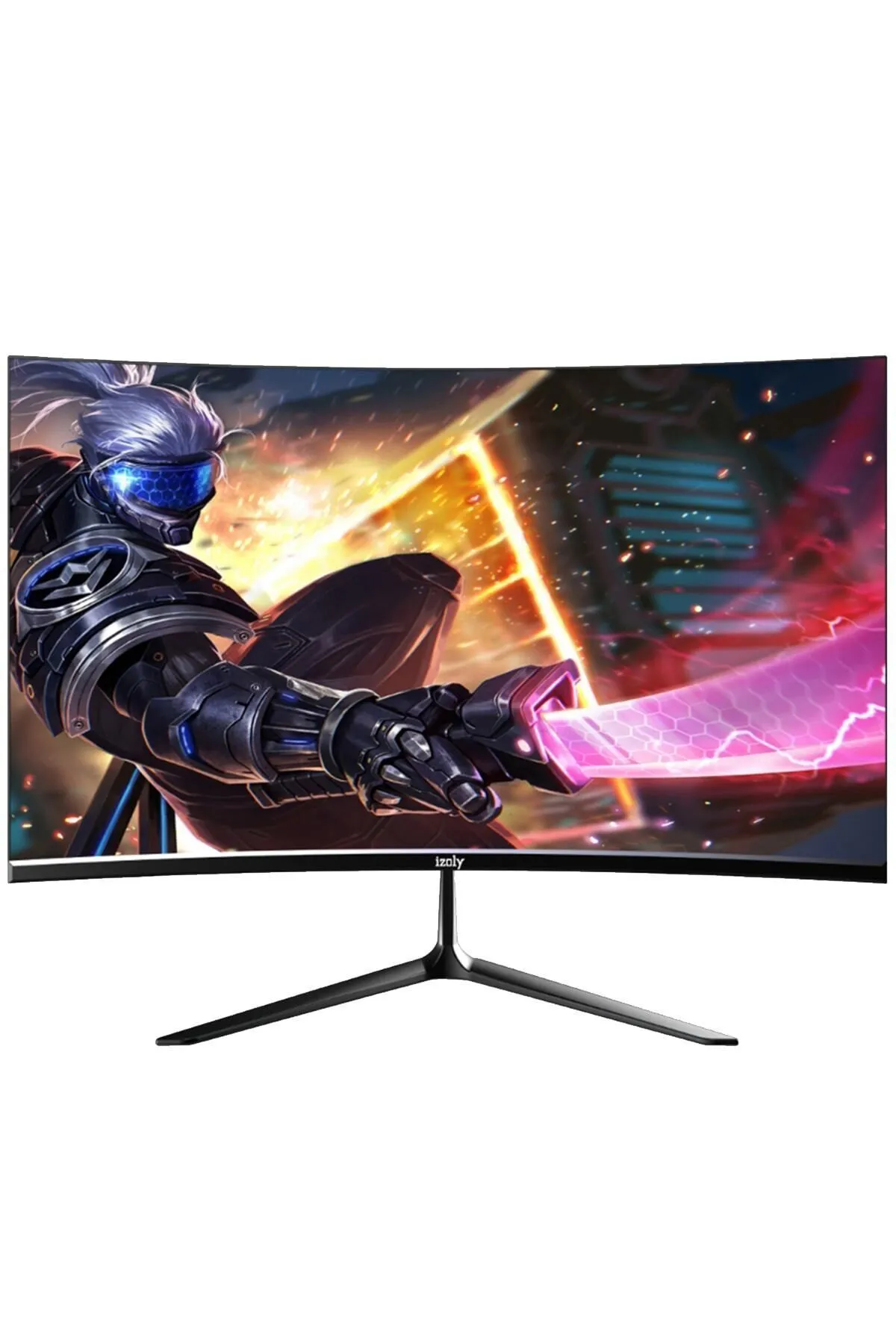 İzoly 2456c165 24" 1ms 165hz Amd Free Sync Fhd Led Hdmı Dp Va Curved Oyuncu Monitör