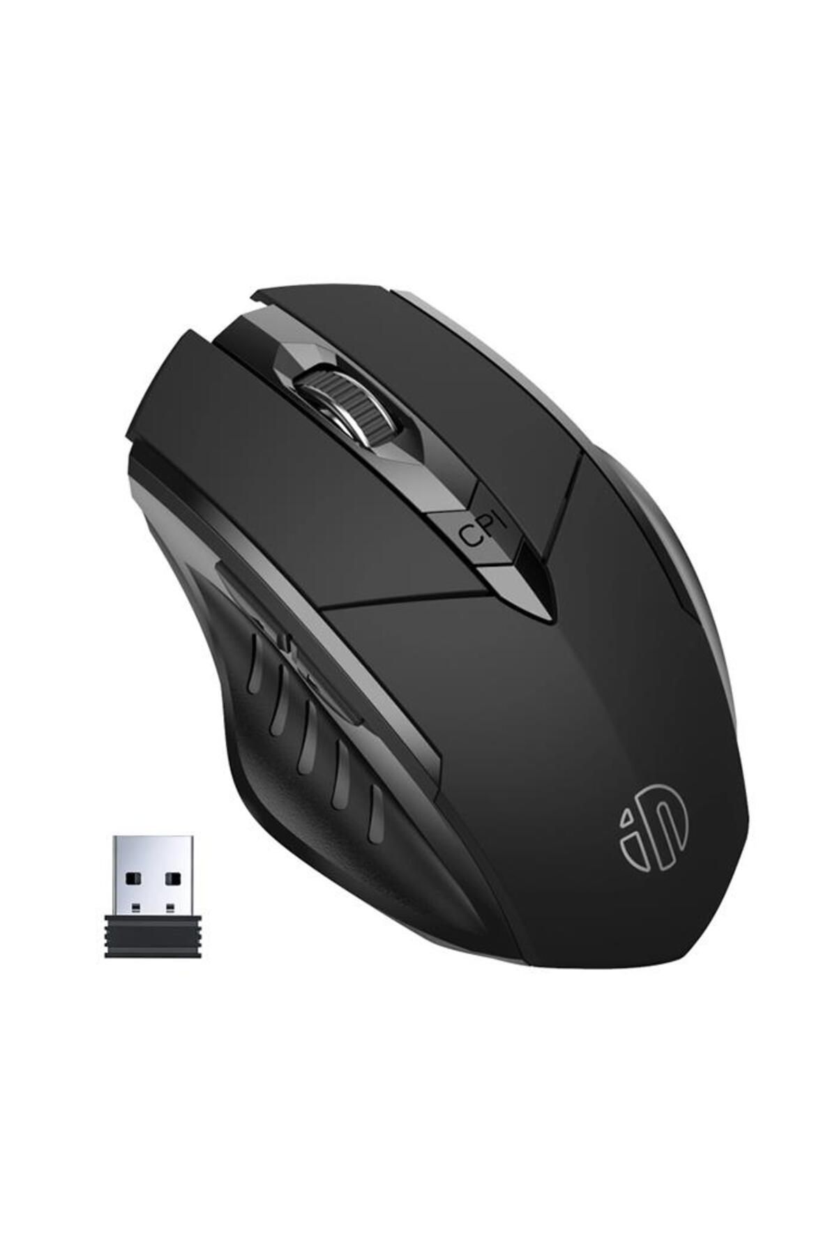 Polham 2.4g 700mah Şarj Edilebilir Süper Sessiz Gaming, Oyuncu Mouse, Ergonomik Tasarımlı Mouse