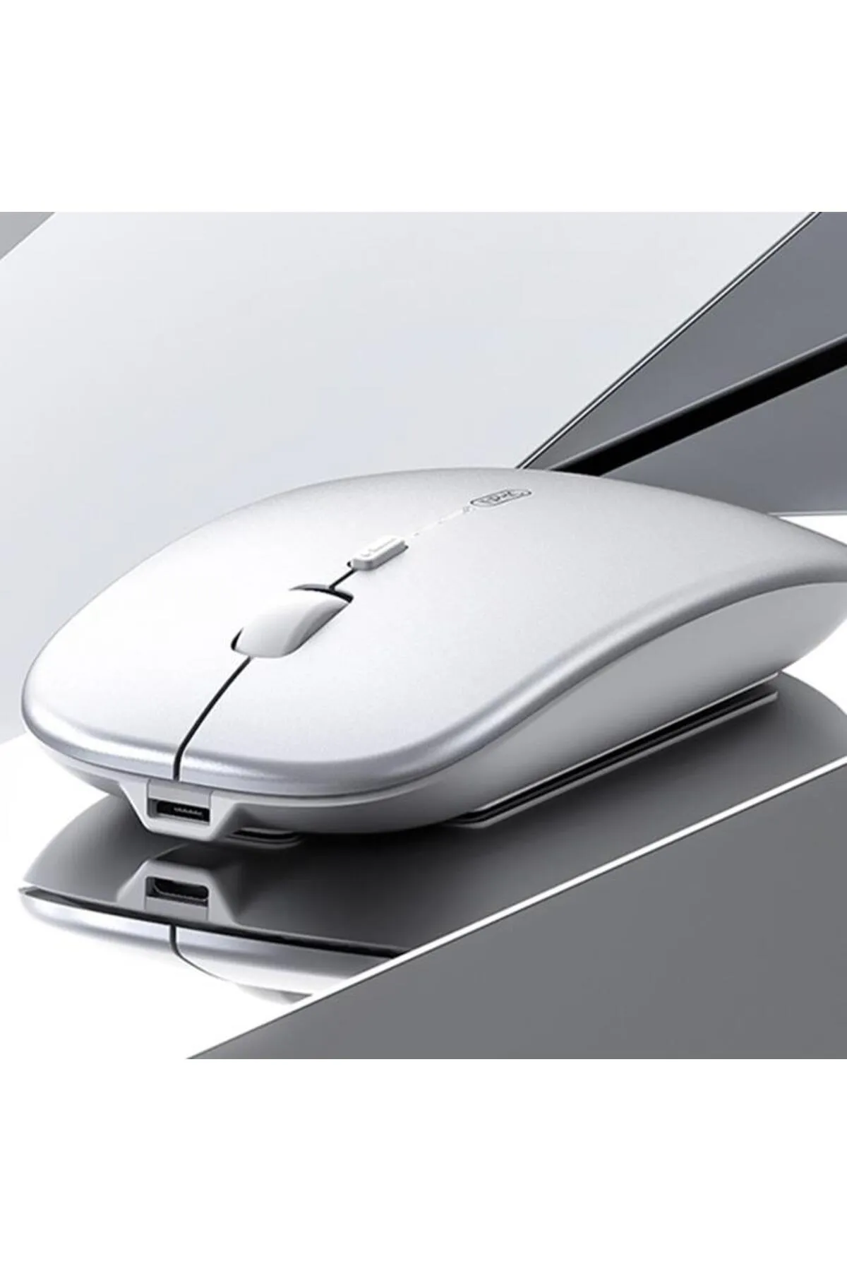 Polham 2.4g Şarj Edilebilir Süper Sessiz Ultra Ince Mouse, Windosw, Linux, Mac Os Uyumlu Mouse