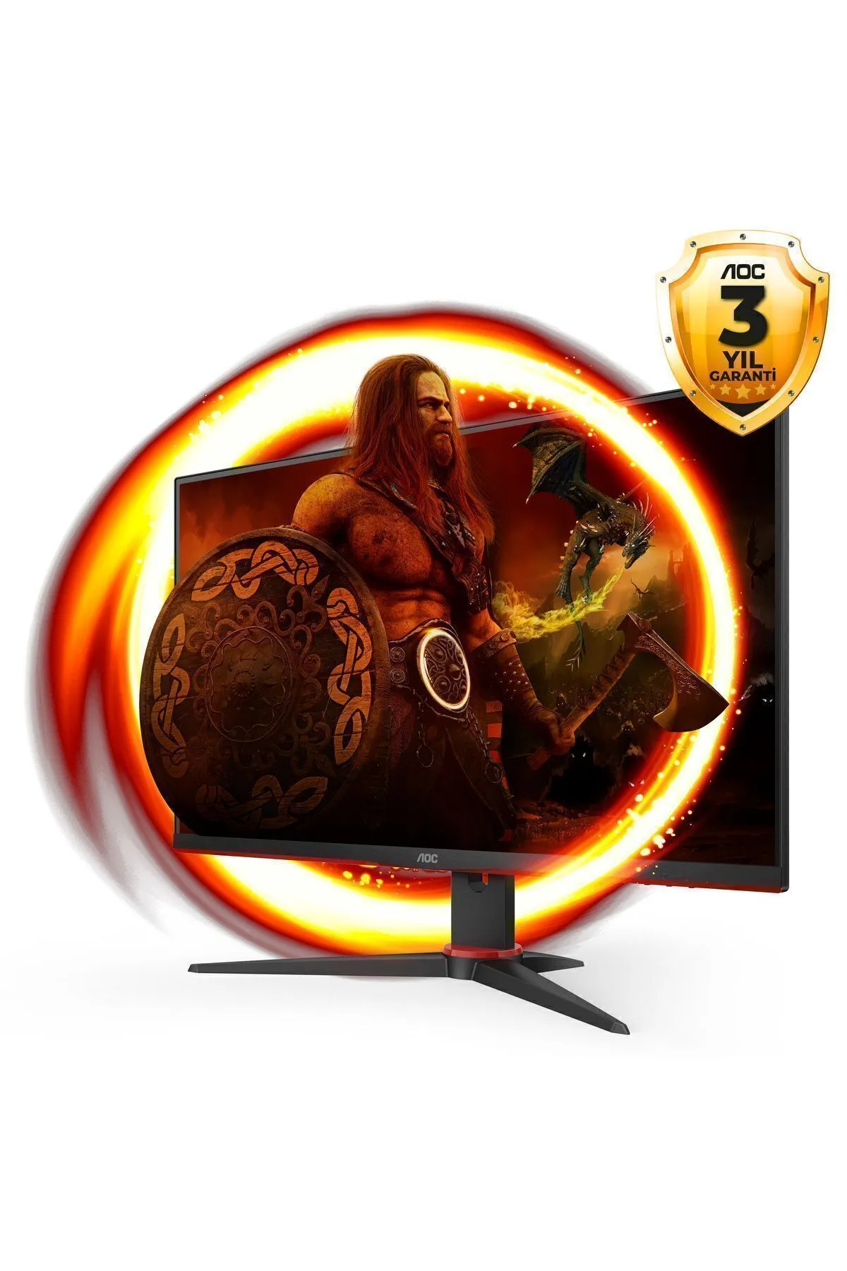 AOC 24g2ze 23.8" 240hz 0.5ms (HDMI DİSPLAY) Freesync Premium Fhd Ips Monitör