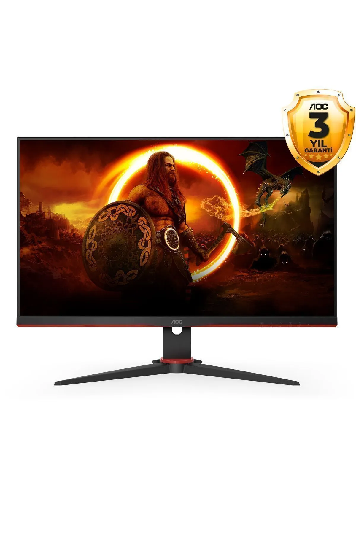 AOC 24g2ze 23.8" 240hz 0.5ms (HDMI DİSPLAY) Freesync Premium Fhd Ips Monitör