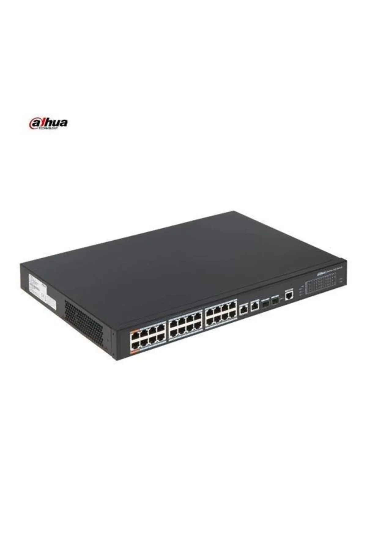 Dahua 24port 240w Full Poe Pfs3226-24et-240 10/100 2x Uplınk-2x Sfp Yönetilemez Switch