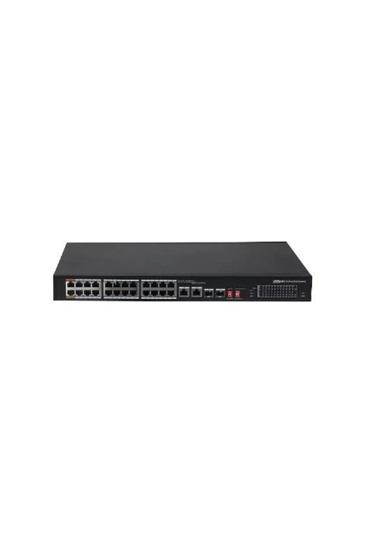 Dahua 24port 240w Full Poe Pfs3226-24et-240 10/100 2x Uplınk-2x Sfp Yönetilemez Switch