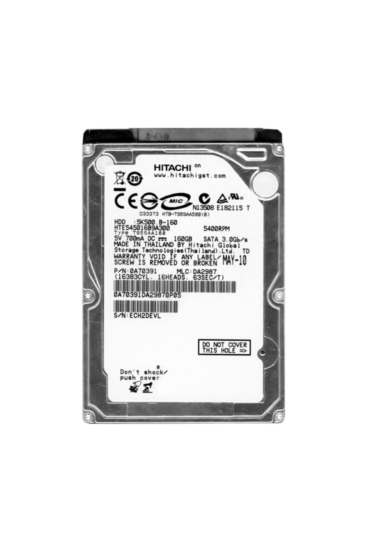 Genel Markalar 2.5" 160 Gb Notebook Hdd Hte545016b9a300