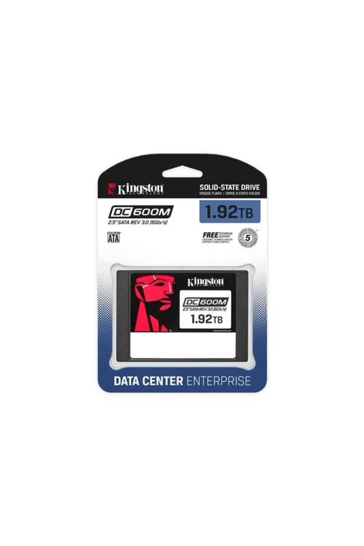 Kingston 2,5" 1.92tb Dc600m Sedc600m/1920g 560mb/s 530mb/s Sata 3 (6GB/S) Enterprise Ssd