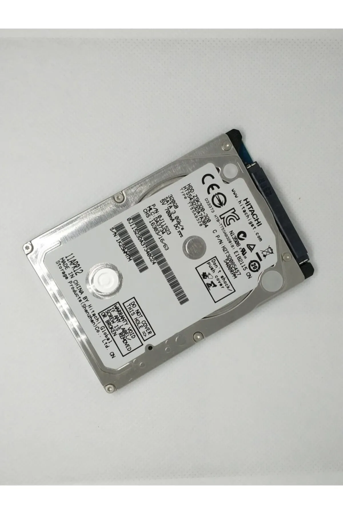 Hitachi 2.5" 320gb 5400rpm Notebook Hdd (refurbished)