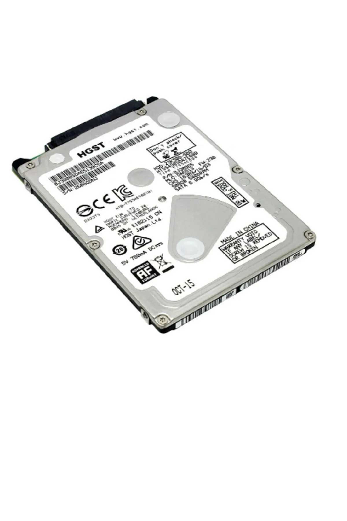 HGST 2.5" 500 Gb 5400 Rpm Sata 2 Hdd