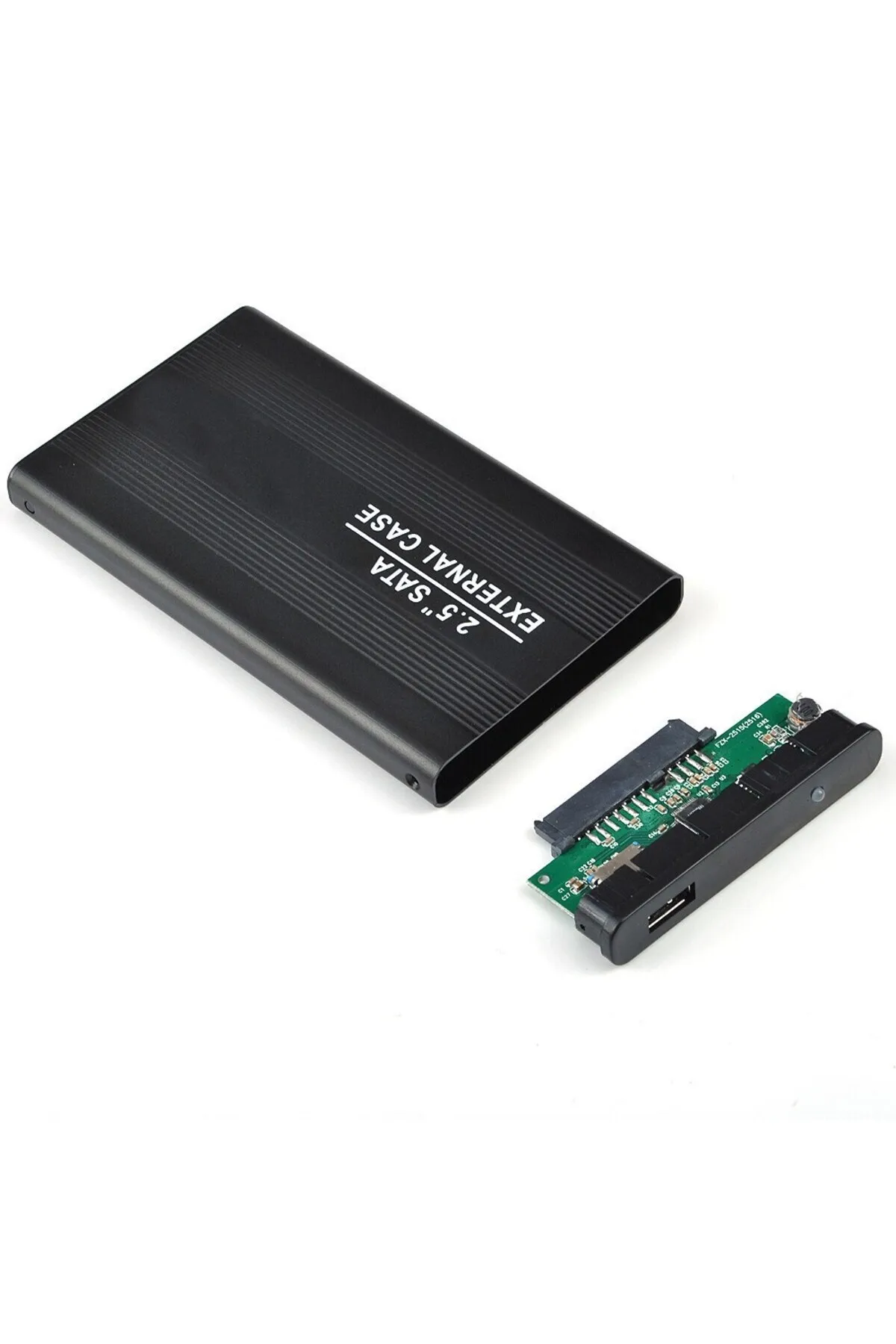 HİQONİC 2.5 Inç Usb 2.0 Sata Harddisk Hdd Kutusu Aluminyum Metal Kasa