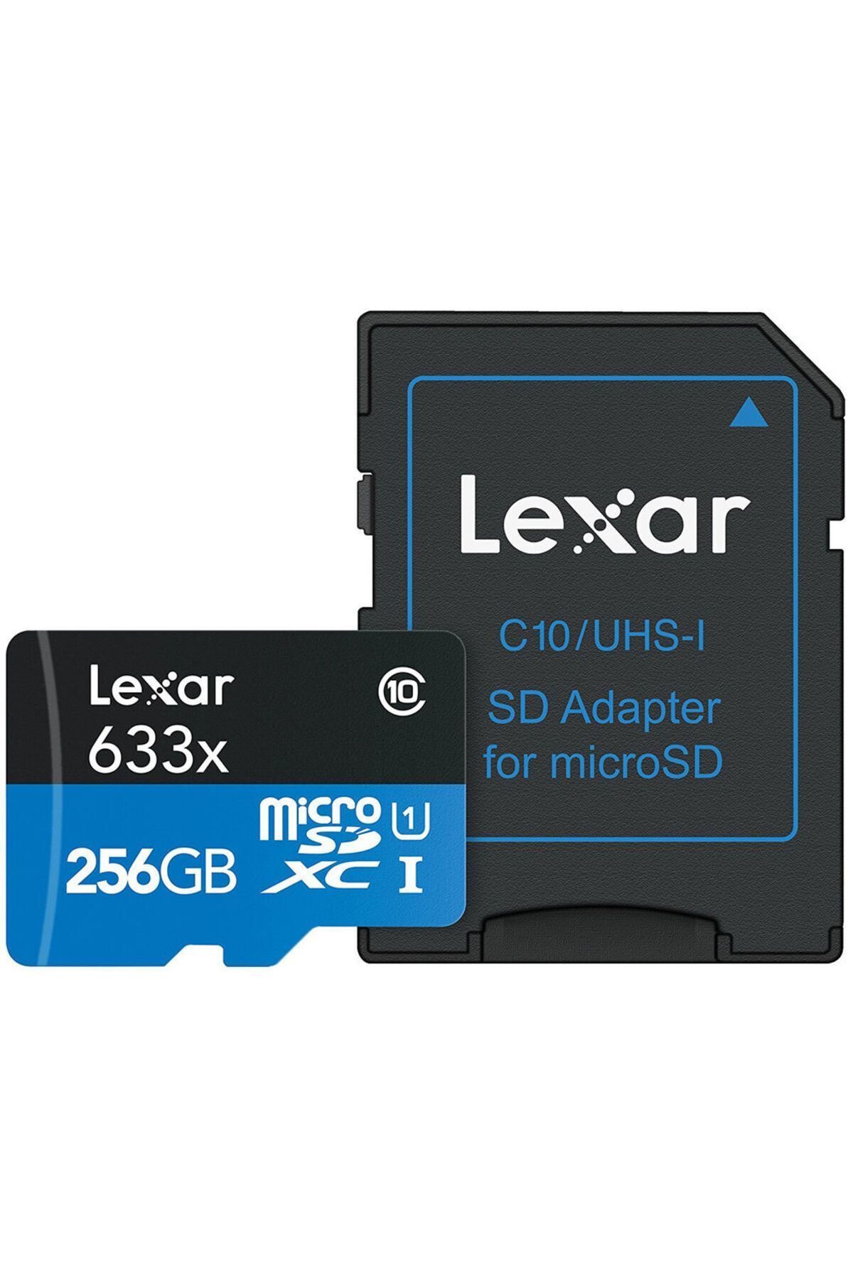 Lexar 256gb 633x 100mb/s Sd Adaptörlü Microsdxc Hafıza Kartı