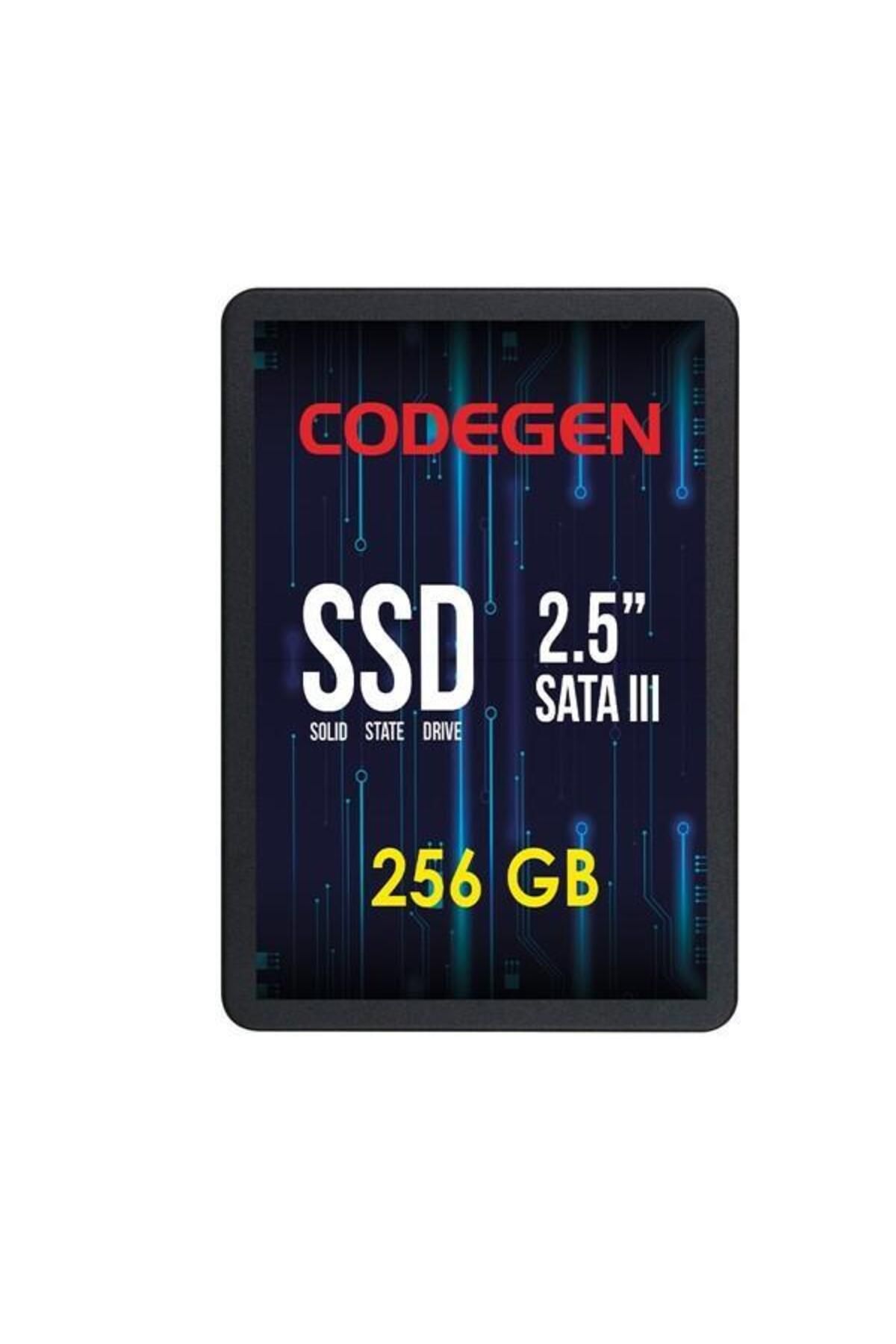 Codegen 256gb Cdg-256gb-ssd25 560- 500mb/s Ssd Sata-3 Disk