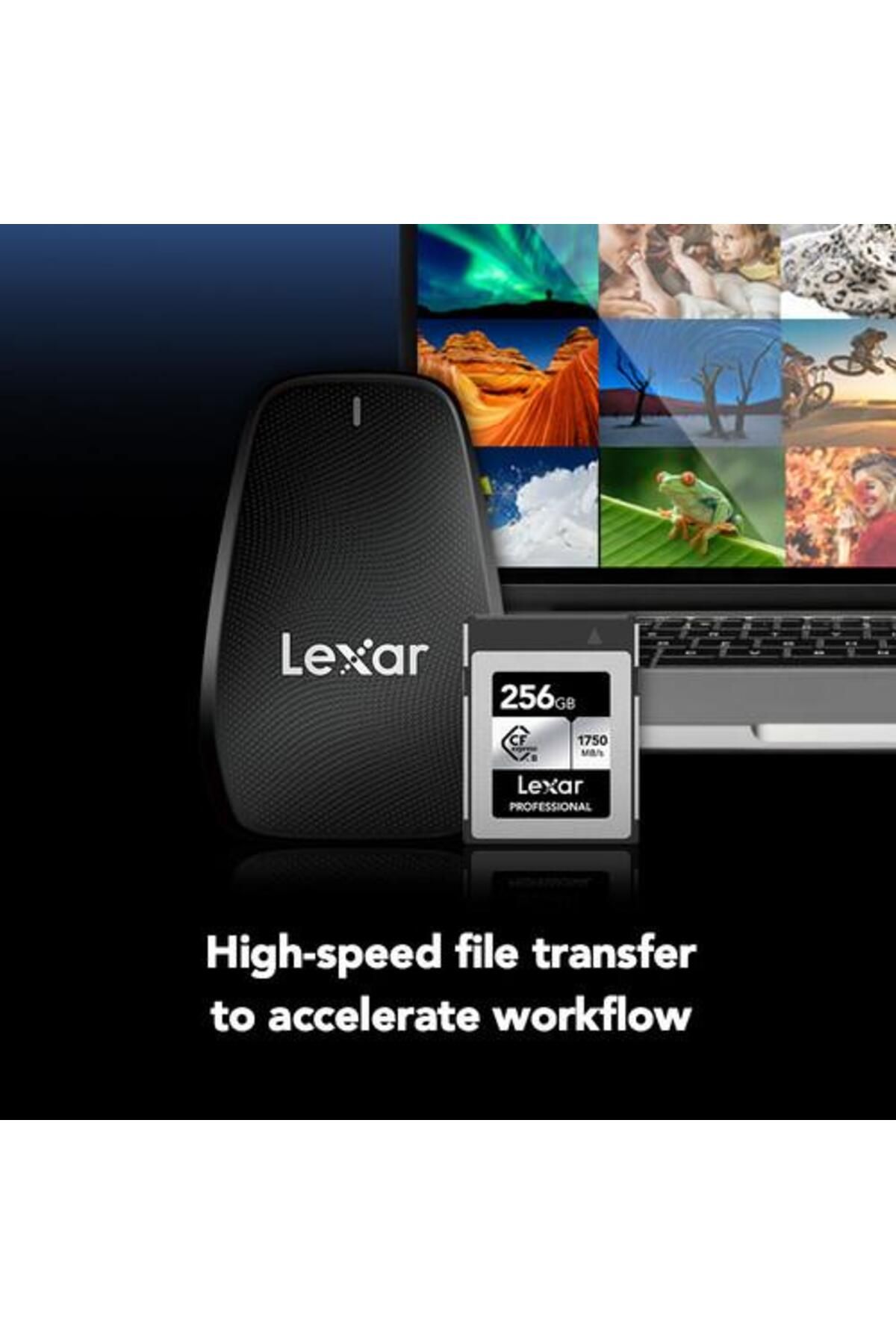 Lexar 256GB CFexpress Type B 1750Mb/1300Mb Hafıza Kartı