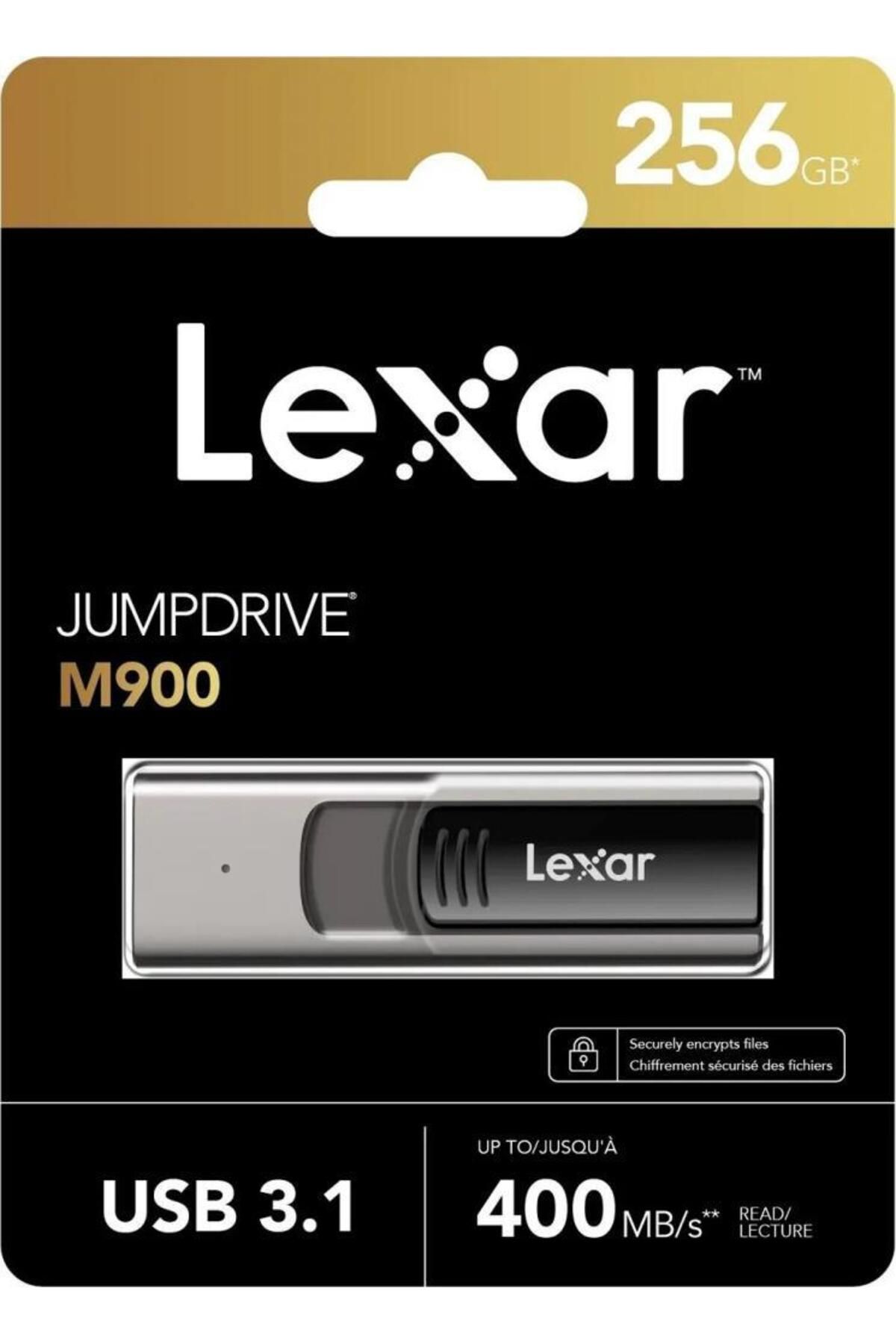 Lexar 256gb JumpDrive Usb M900 400MB/s USB3.1 Flash Bellek