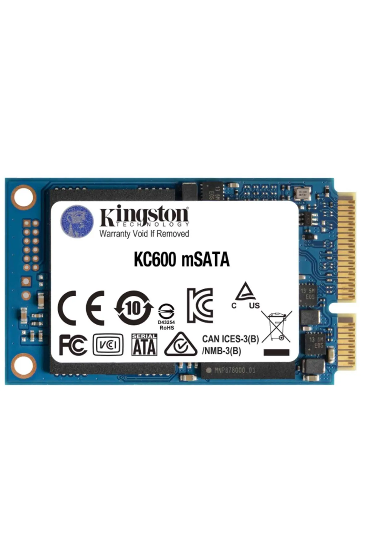 Kingston 256gb Kc600 550/500mb/s Msata Ssd Skc600ms/256g