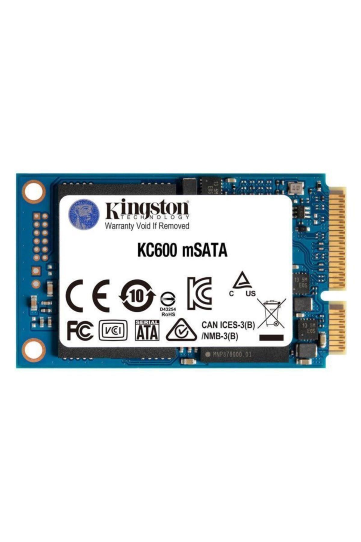 Kingston 256gb Kc600 Msata3 Ssd Skc600ms/256g