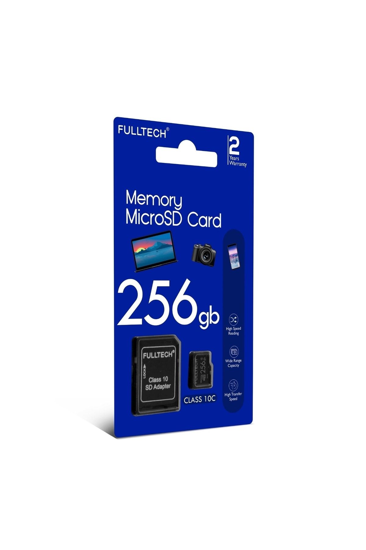 VOOKA 256gb Micro Sd 130 Mb/sn Siyah Hafıza Kartı Telefon Kamera Tablet