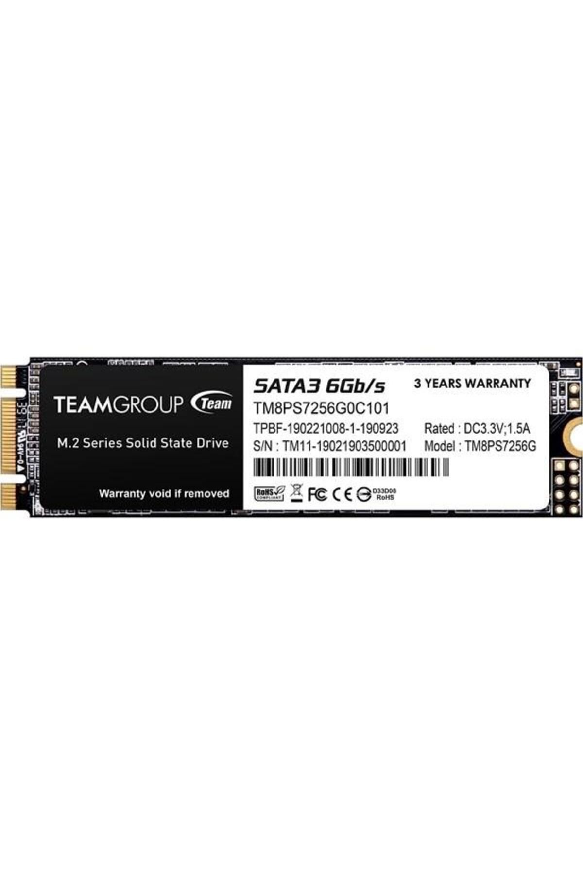 TEAM 256gb Ms30 Tm8ps7256g0c101 500- 300mb/s M2 Sata-3 Disk