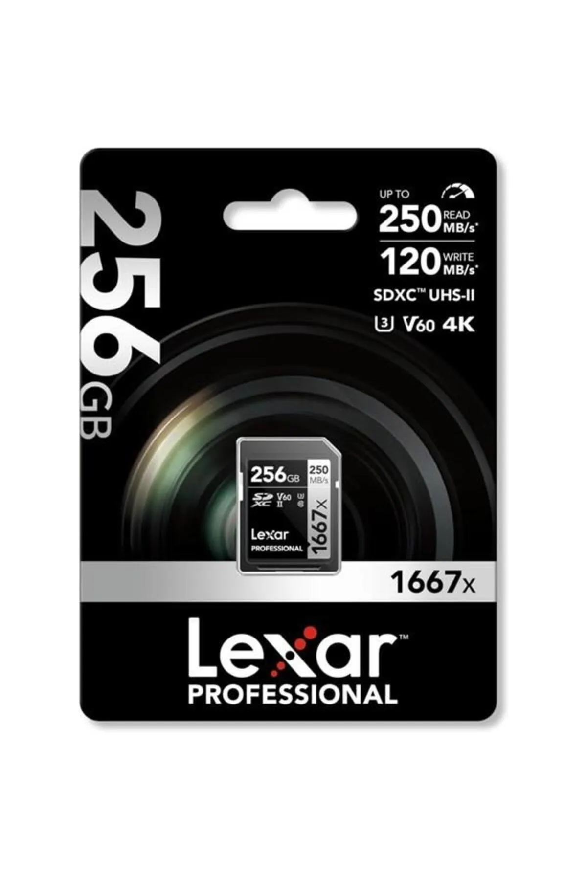 Lexar 256gb Professıonal 1667x Lsd256cbna1667 Sdhc Hafıza Kartı