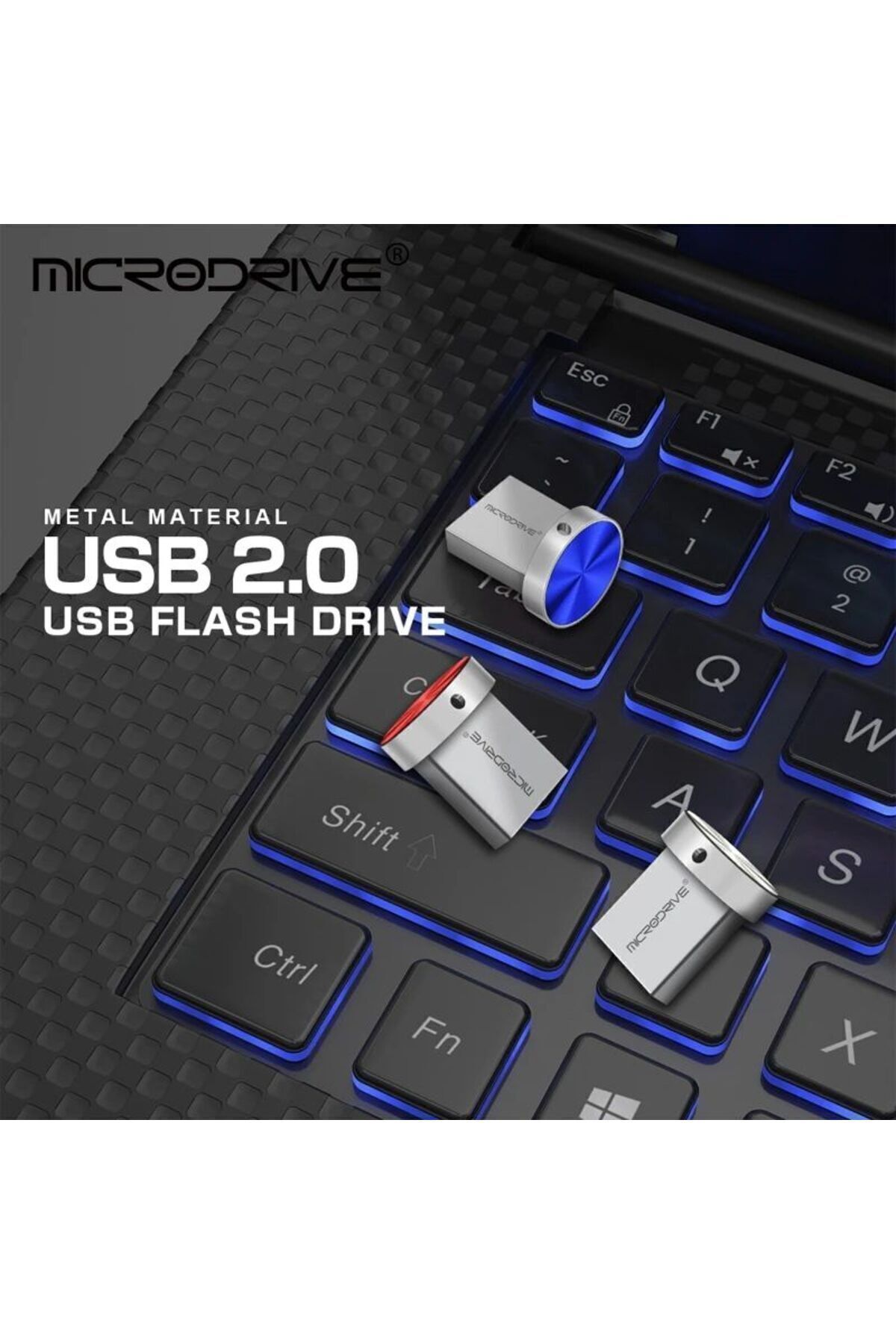 MicroDrive 256gb. Süper Mini 2.0 Usb Flash Bellek Metal Sağlam Orginal