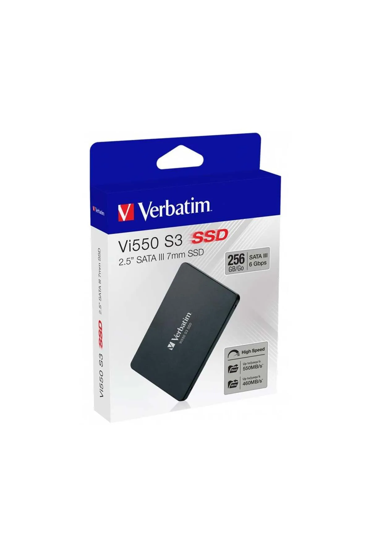 Verbatim 256GB Vi550 S3 SATA 3.0 SSD (Okuma 550MB / Yazma 460MB)