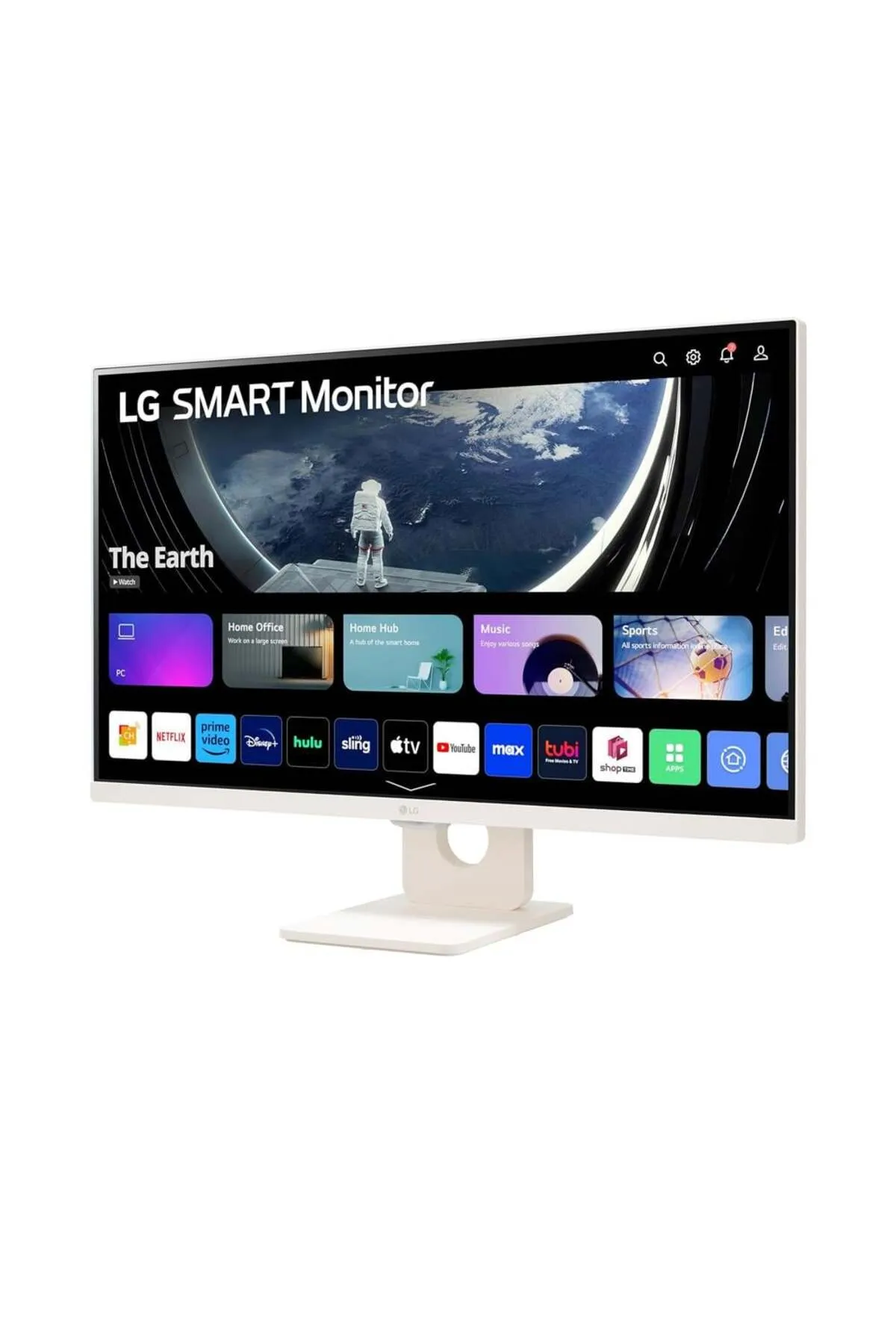 LG 27" 27SR50F-W 5Ms 60Hz IPS FULL HD SMART MONİTÖR