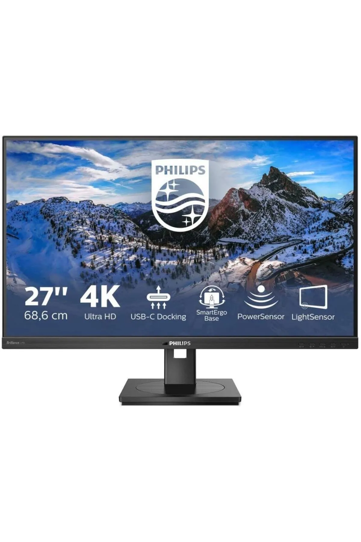 Philips 27" 4k Uhd 60hz 4ms Usb-c Ips Monitör 279p1/00