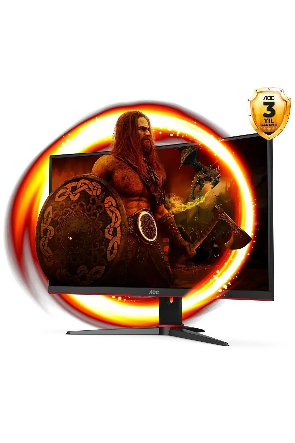 AOC 27" C27g2ze/bk 0,5ms 240hz Curved Fhd Hdmı Dp