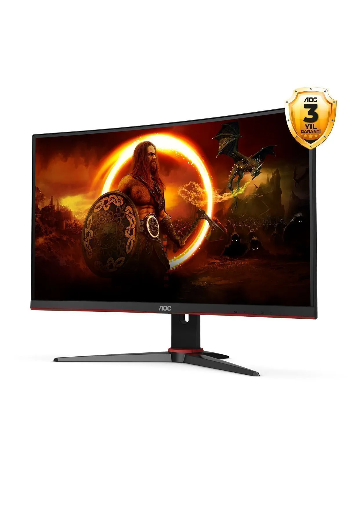 AOC 27" C27g2ze/bk 0,5ms 240hz Curved Fhd Hdmı Dp