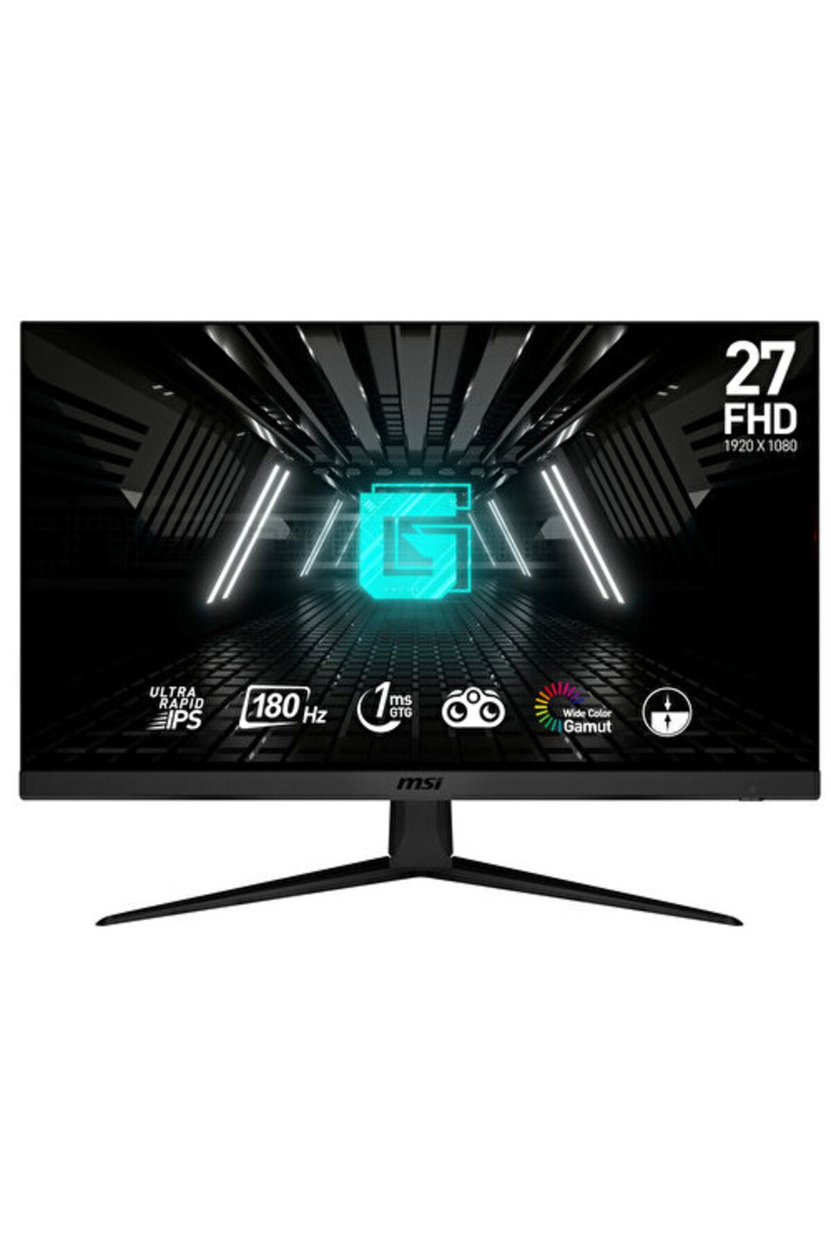 MSI 27 G2712f 1920x1080 (FHD) 16:9 Flat Ultra Rapıd Ips 180hz 1ms Adaptıve-sync Gamıng Monıtor