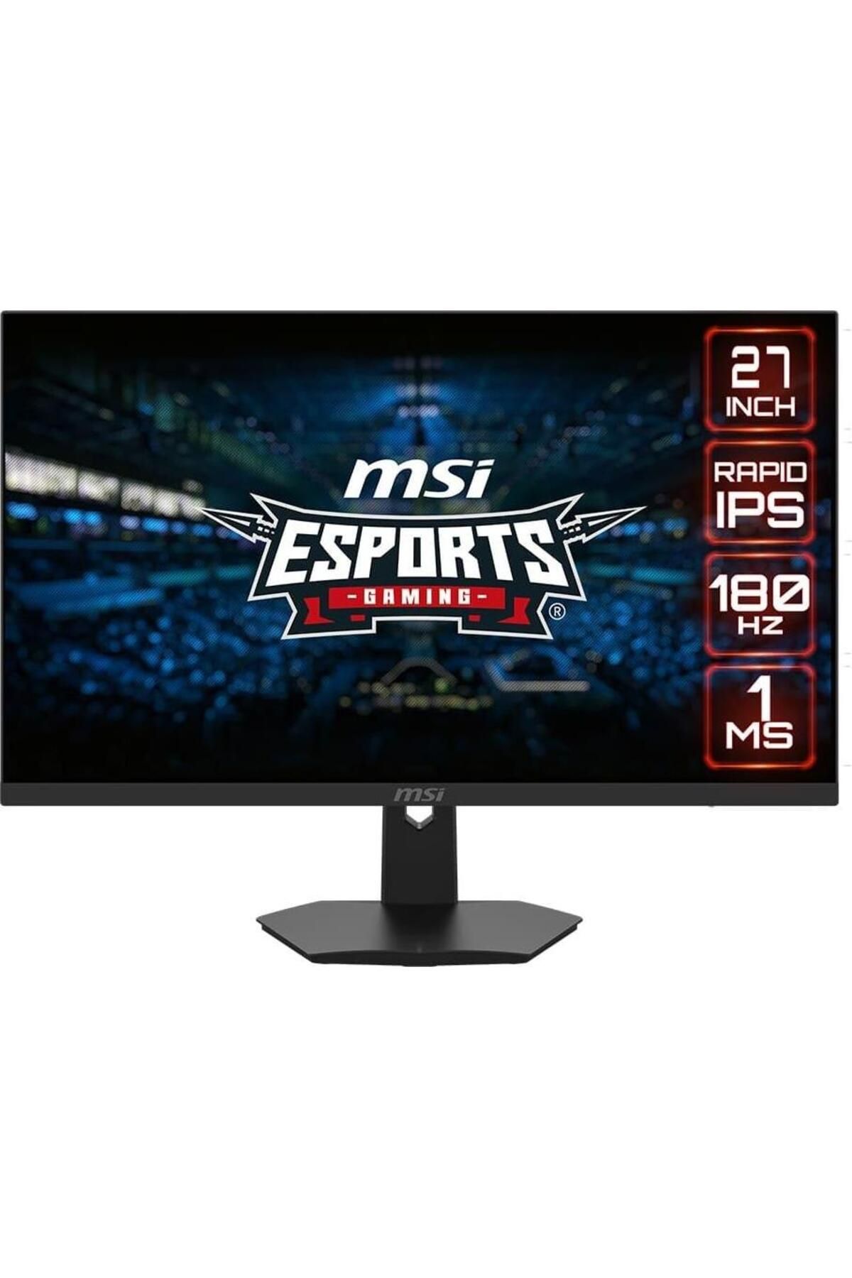 MSI 27 G274F 1920x1080 (FHD) 16:9 FLAT RAPID IPS 180HZ 1MS ADAPTIVE-SYNC GAMING MONITOR