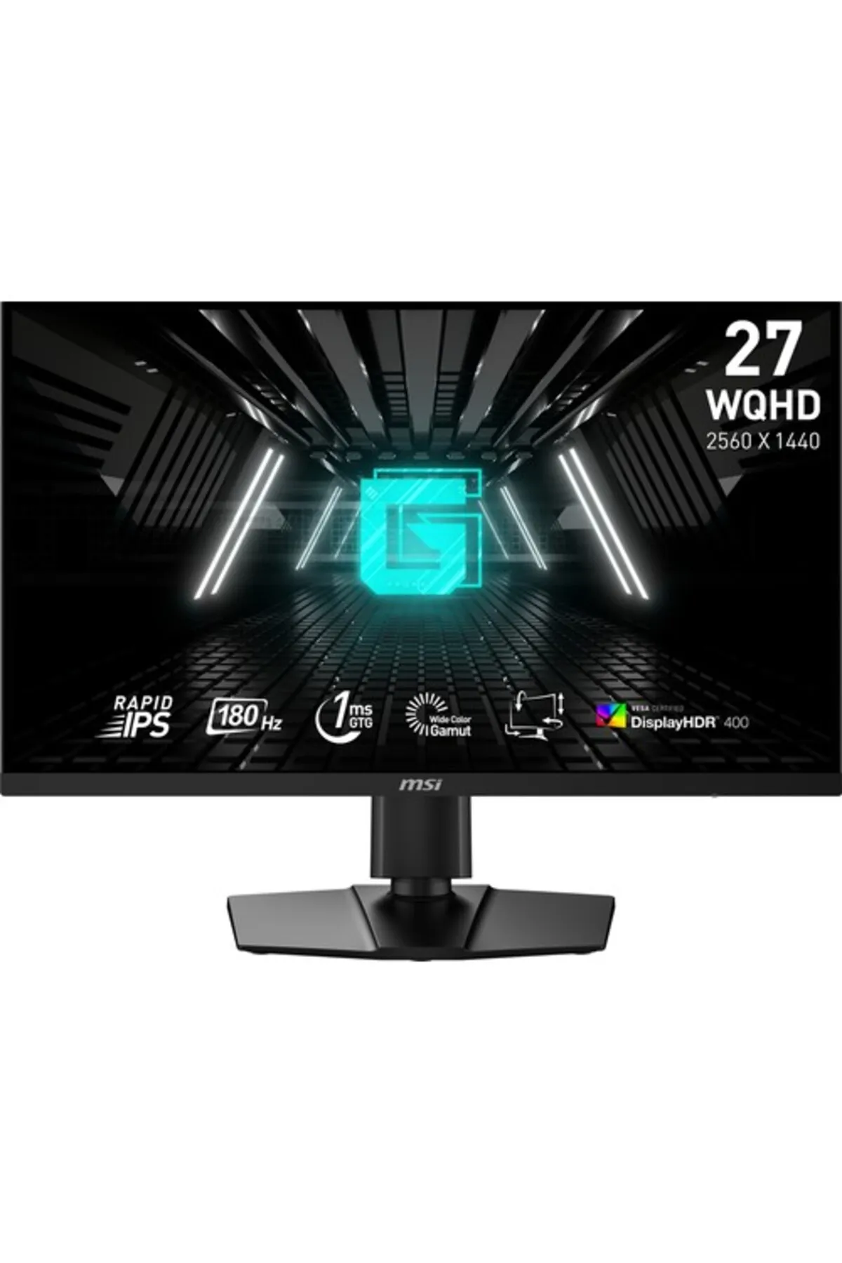 MSI 27" Mag 274qrfw 2560x1440 (WQHD) 16:9 Flat Rapıd Ips 180hz 1ms Freesync Beyaz Gamıng Monıtor