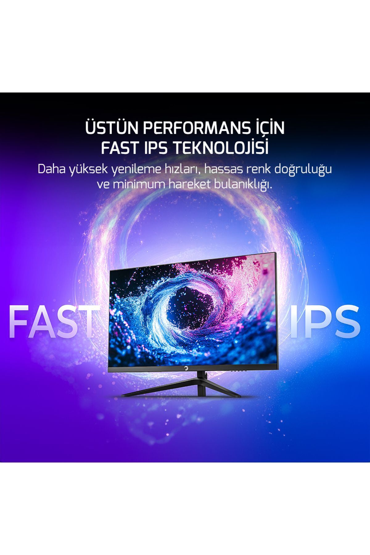 Gamepower 27" Sonic T80 Flat Fast Ips 180hz 0.5ms Qhd 2k Gaming Monitör (SIFIR ÖLÜ PİKSEL GARANTİLİ)