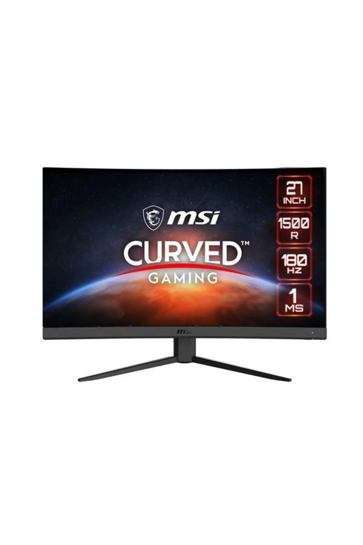 MSI 27" VA G27C4 E3 1MS 180Hz HDMI-DP KAVISLI GAMING MONİTÖR